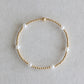 2mm Dainty Pearl - Gold
