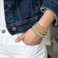 6mm Mixed Gold | Silver accents